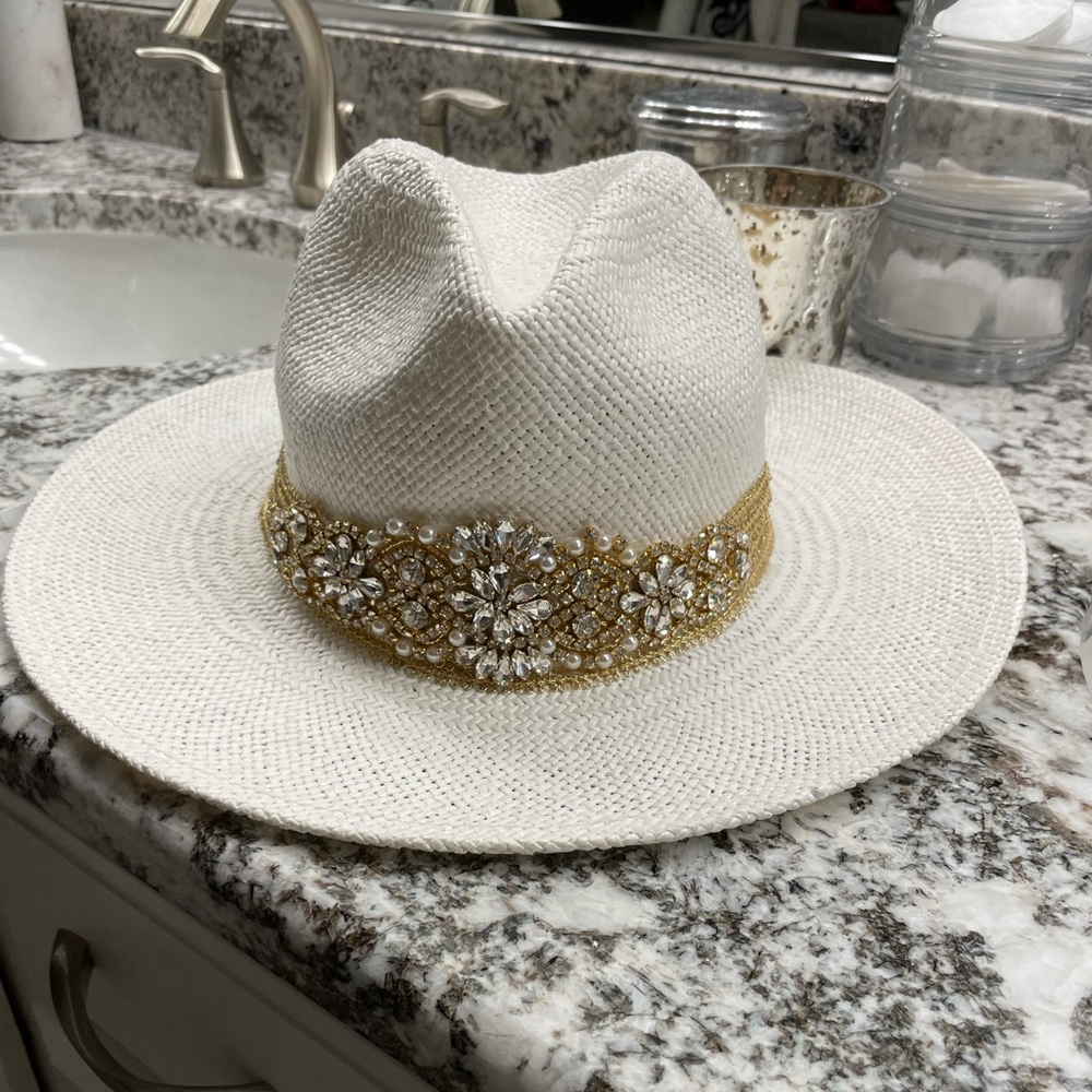 Bridal hat, custom hand made